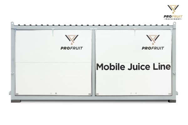 Mobil fruktbehandlingslinje