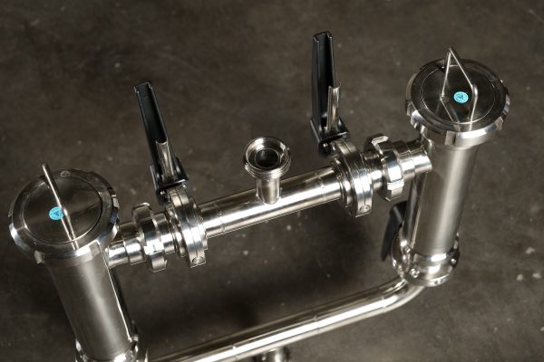 Mechanical double juice filters for juice filtration
